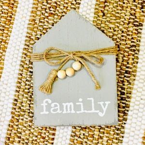 Farmhouse wood home decor — cottage —tiered tray decoration — new home g…